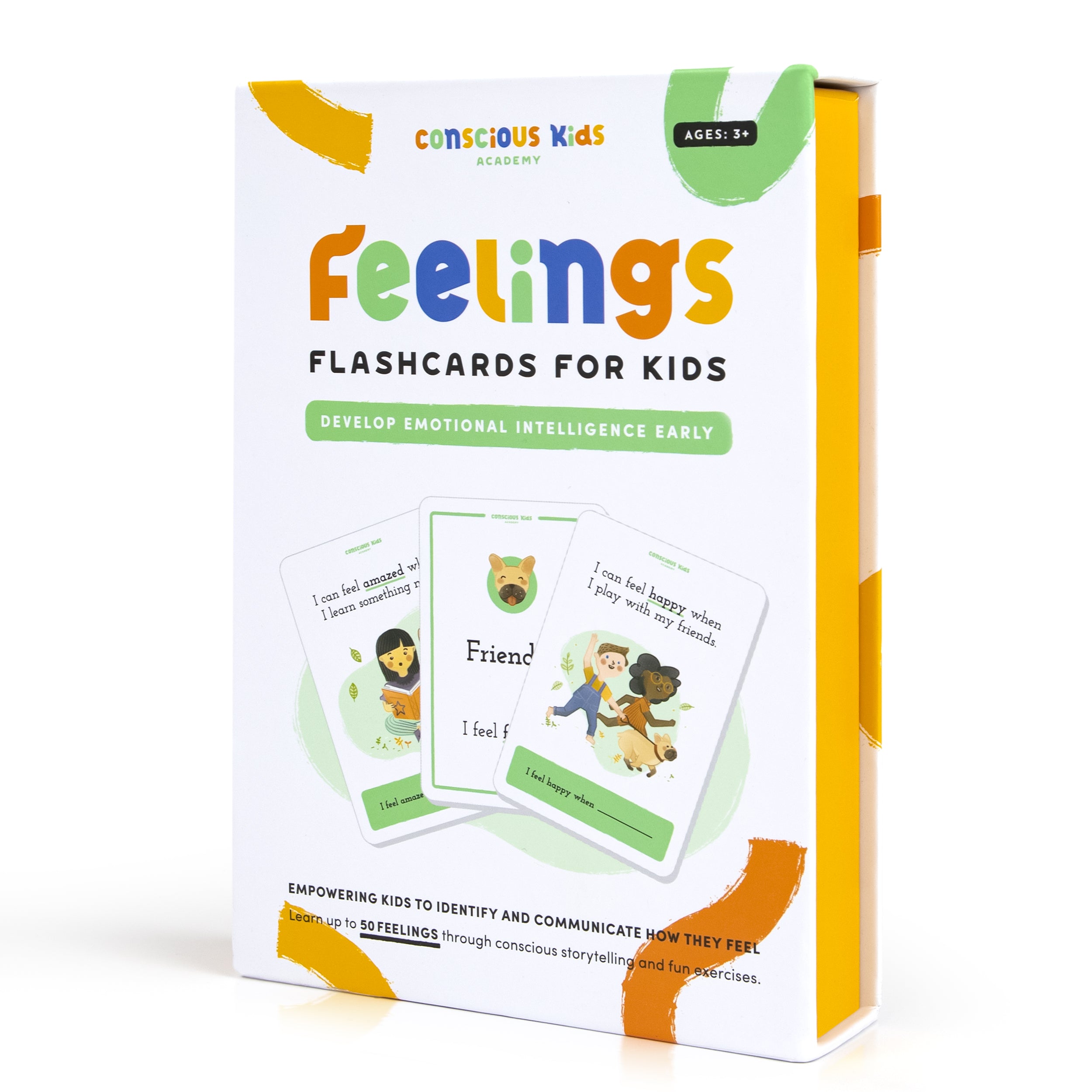 Feelings Flashcards for Kids - Single Deck