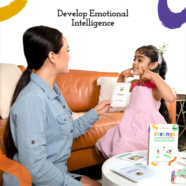 Feelings Flashcards for Kids - Single Deck