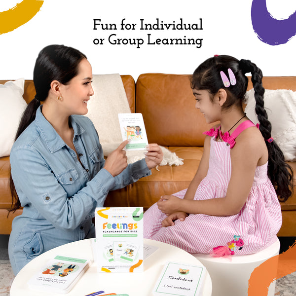 Feelings Flashcards for Kids - Single Deck