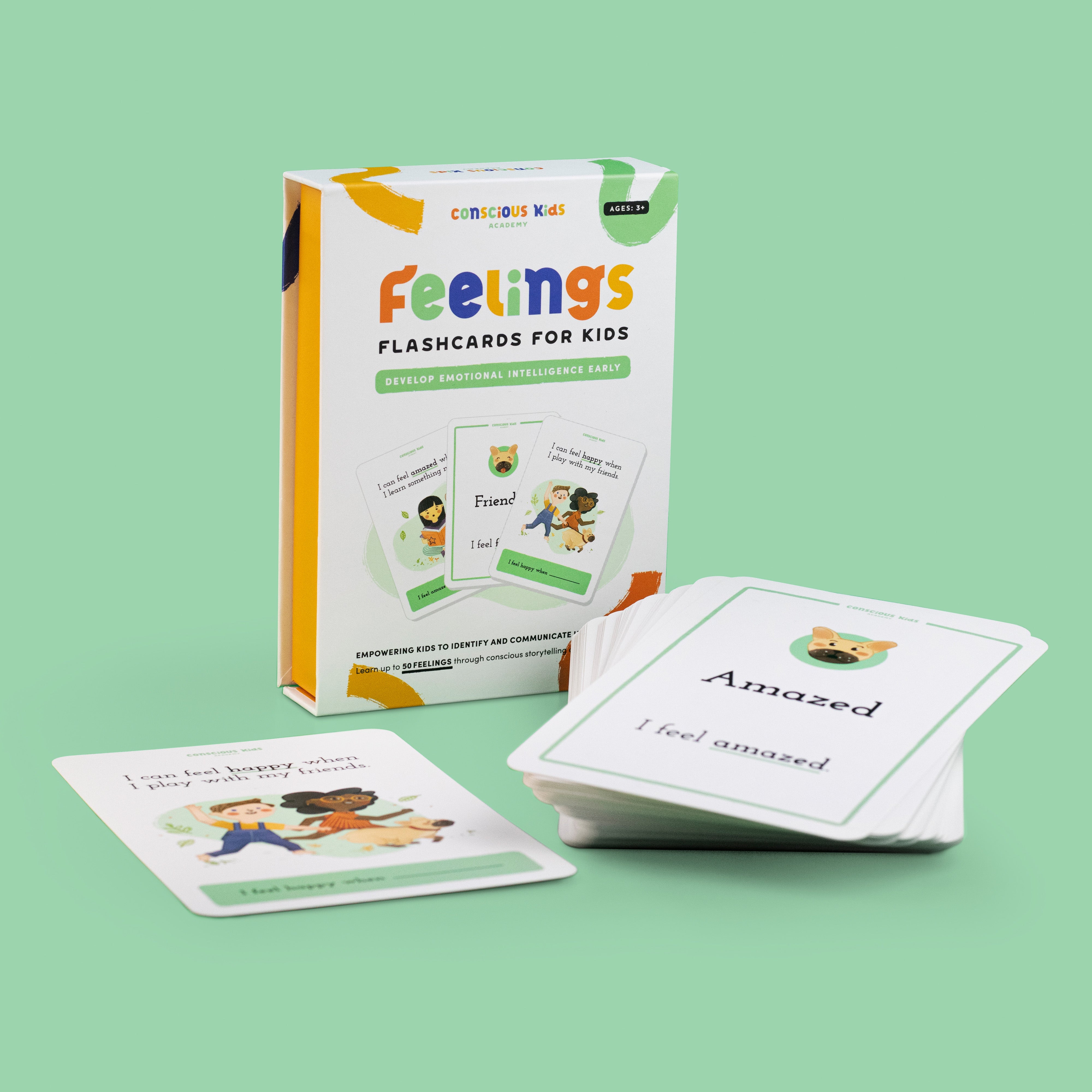 Feelings Flashcards for Kids - Triple Bundle