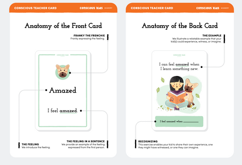 Feelings Flashcards for Kids - Single Deck