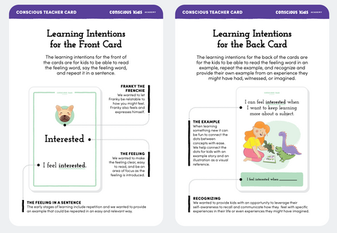 Feelings Flashcards for Kids - Single Deck